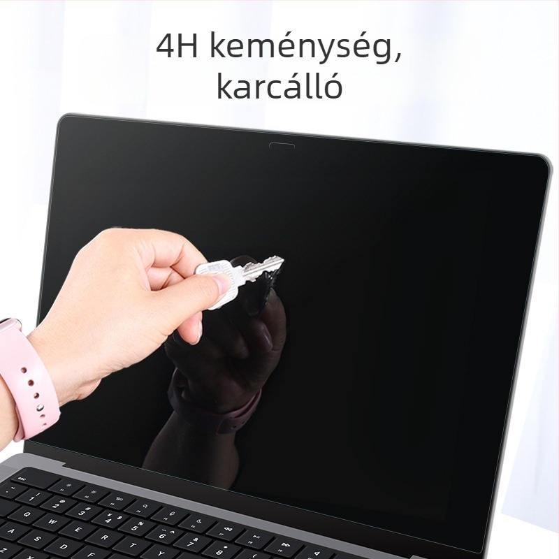 JRC PET kijelzővédő fólia MacBook Pro 14-hez (A2442) – kompatibilis az A2442-vel, bevezetés: 2021.12, márka JRC