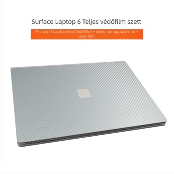Microsoft Surface Laptop 6/7 házvédő fólia (Anyag: PVC; Modell: surface laptop6/7; Film típusa: shell film; Feldolgozás módja: Machining; Filmtulajdonságok: vízálló, karcolásálló, ujjlenyomat-mentes)