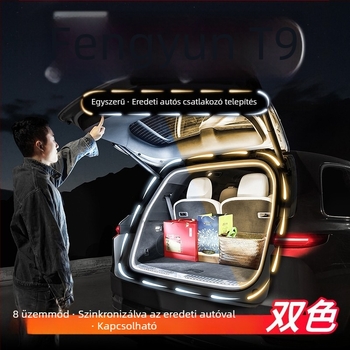 Chery Fengyun T9 csomagtartó LED fénycsík – szilikon belső hangulatvilágítás, 12V, 15–28W, 3500K/5000K