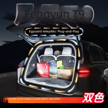 Chery Fengyun T9 csomagtartó LED fénycsík – szilikon belső hangulatvilágítás, 12V, 15–28W, 3500K/5000K