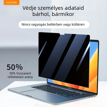 Anti-Spy mágneses kijelzővédő MacBook Pro/Air – Adatvédelmi kijelzővédelem mágneses rögzítéssel