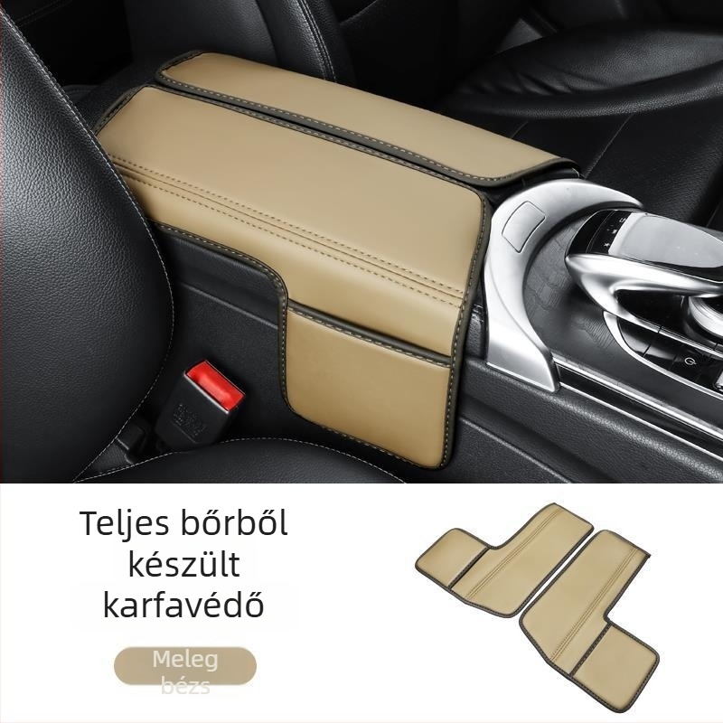 Mercedes-Benz könyöktámasz védőpárna, kompatibilis E300L, GLC260L, A200, E-osztály és C-osztály belső kiegészítők
