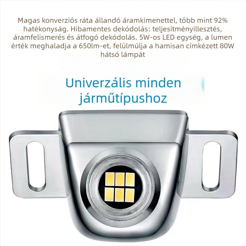 Hátrameneti LED-lencsés lámpa autóhoz – ultra fényes, nagy teljesítményű külső izzó