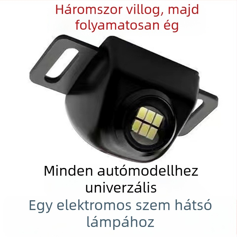 Hátrameneti LED-lencsés lámpa autóhoz – ultra fényes, nagy teljesítményű külső izzó