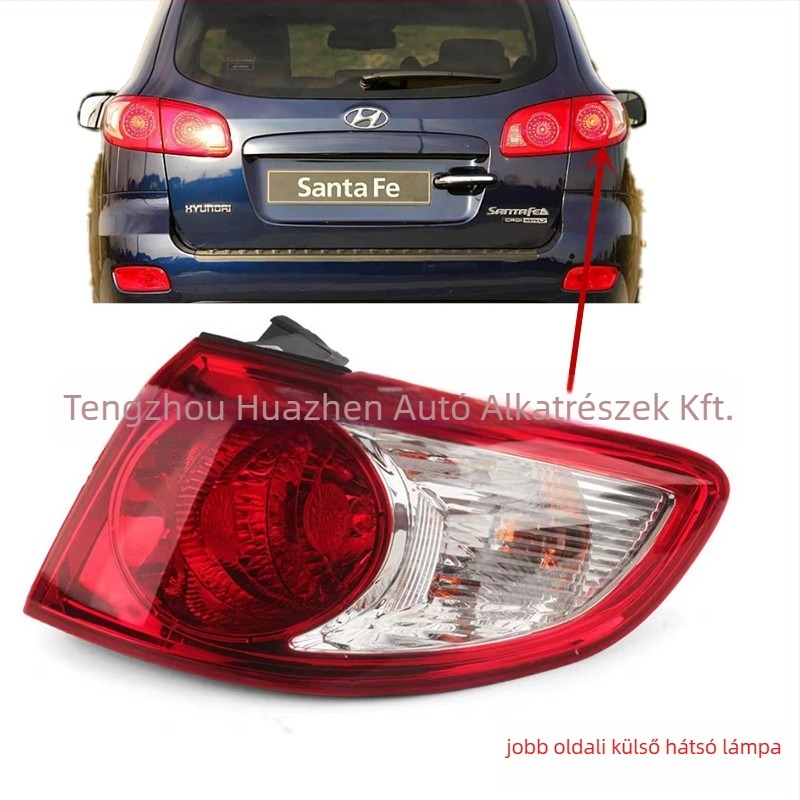 Autó hátsó lámpa 92401-2b020 ABS kompatibil 06-09 Hyundai New Shengda és 07-09 Hyundai New Shengda