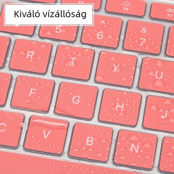 Silius szilikon billentyűzet membrán védő MacBook Pro/Air-hoz, kompatibilis az A1932-vel, 2022-es megjelenés