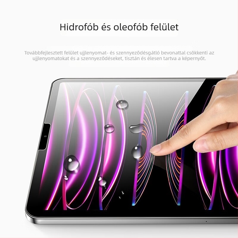 Edzett üveg kijelzővédő fólia iPadhez: 11 hüvelyk, iPad Pro 13 hüvelyk és iPad Mini 7, anti-kékfény, HD.