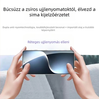 Tempered üveg előlapi képernyővédő iPhone 13 Pro/14 Pro/14 Pro Max – HD, Anti-Spy, Anti-Drop, Anti-Explosion