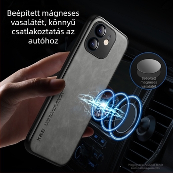iPhone 12 sorozat védőtok – TPU anyag, matt felület, ütésálló védelem, divatos dizájn, kompatibil az iPhone 12, 12 Pro, 12 Pro Max és 12 mini