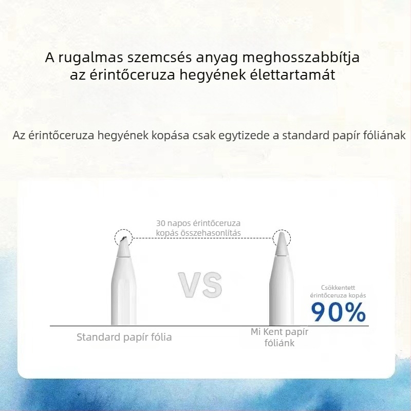 Papírhatású kijelzővédő fólia iPad Pro 11 (M5), 11. generáció, 10,9 hüvelyk, mágneses rögzítés, AR tükröződésmentes fólia