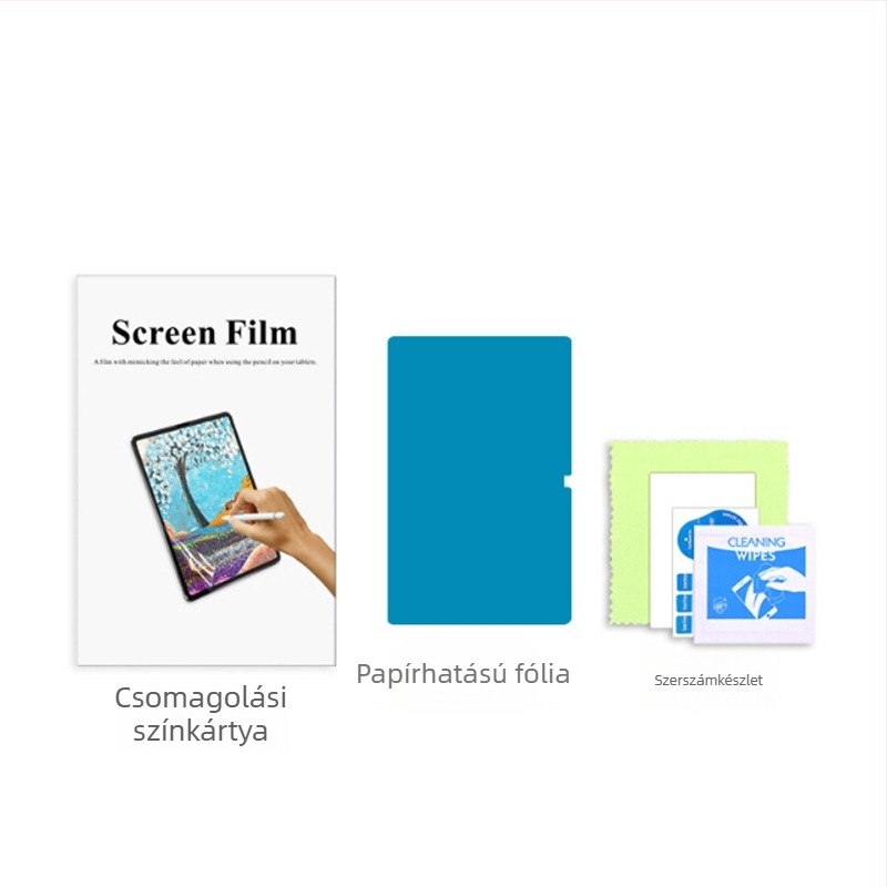 Papírhatású kijelzővédő fólia iPad Pro 11 (M5), 11. generáció, 10,9 hüvelyk, mágneses rögzítés, AR tükröződésmentes fólia