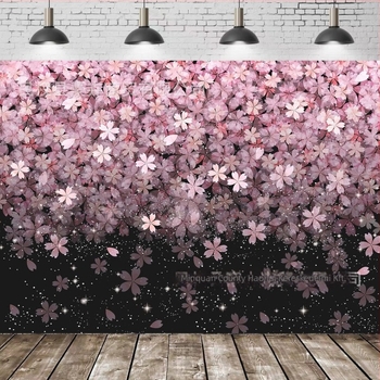 Fotózás háttér – Sakura téma, Vinyl anyag, Márka Fanghui, Súly 0,15 kg, Szcenikus fotózásokhoz