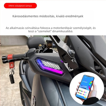 Xmax300-hoz szánt index készlet – ABS ház, 50 000 órás élettartam, termékkód ZD0043