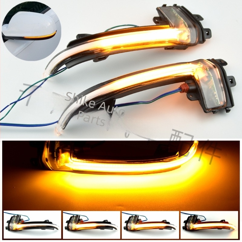 LED oldalsó tükör jelzőfénye az Audi A4/A5 B8/B8.5 RS5 RS4 A3 8P A6 A8 8K modellhez, 5W, 12V, ABS, LSG-AD03