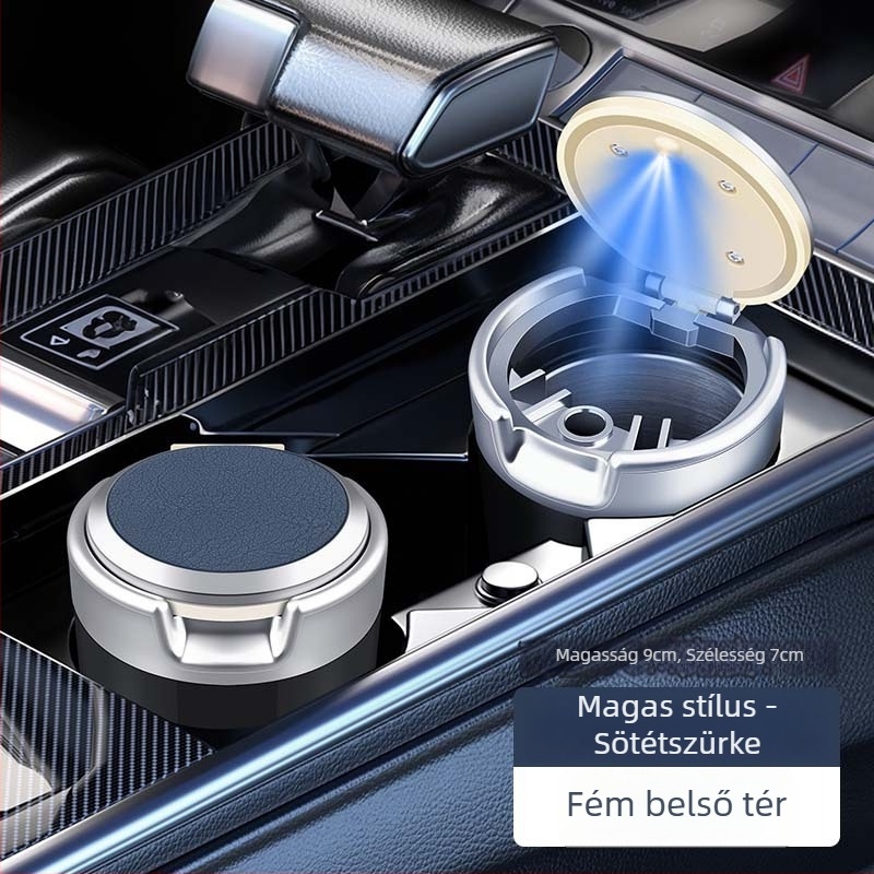 Autós hamutartó, fém, eredet Shantou, Grade A, Perfect Music – kettős használat otthonra és autóra
