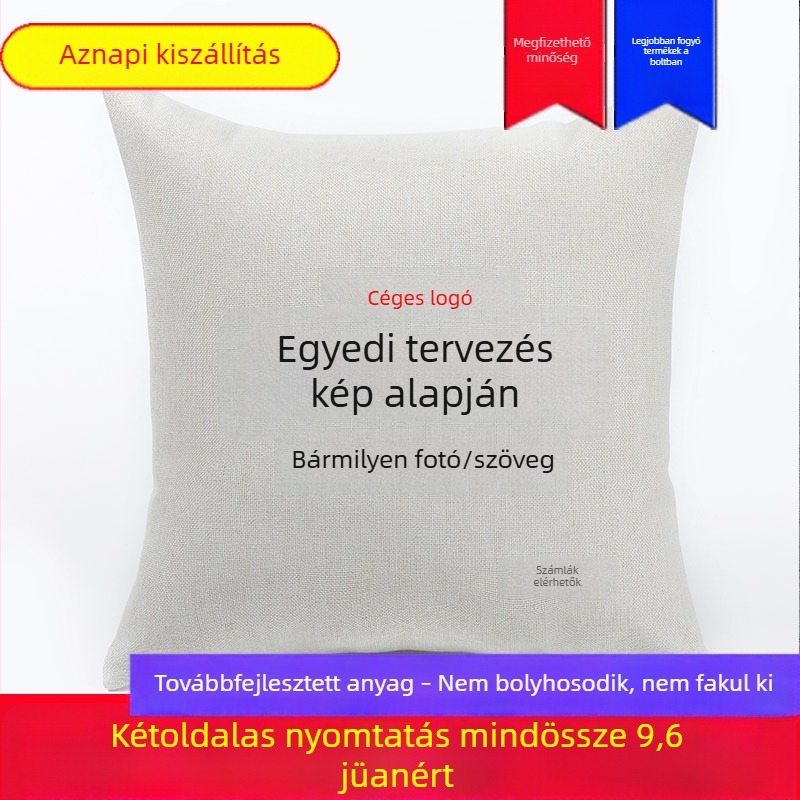 Sifu Két az egyben irodai párna: minden évszakos háttámasz párna, kanapéhoz való takaró-párna, egyedi logó