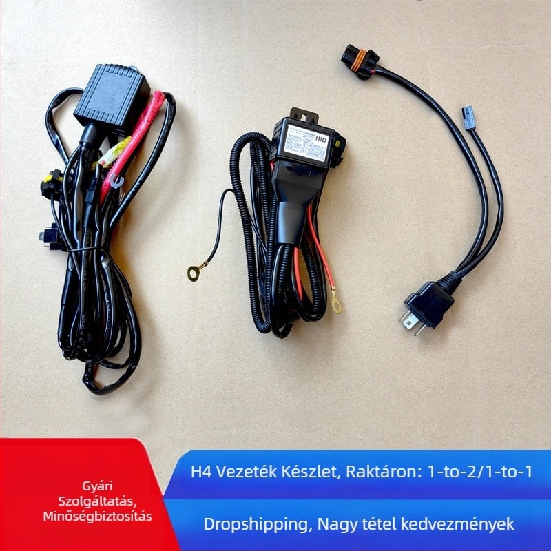 Universális H4 Xenon fényszórókészlet, 12V, 35-55W, H4 modell