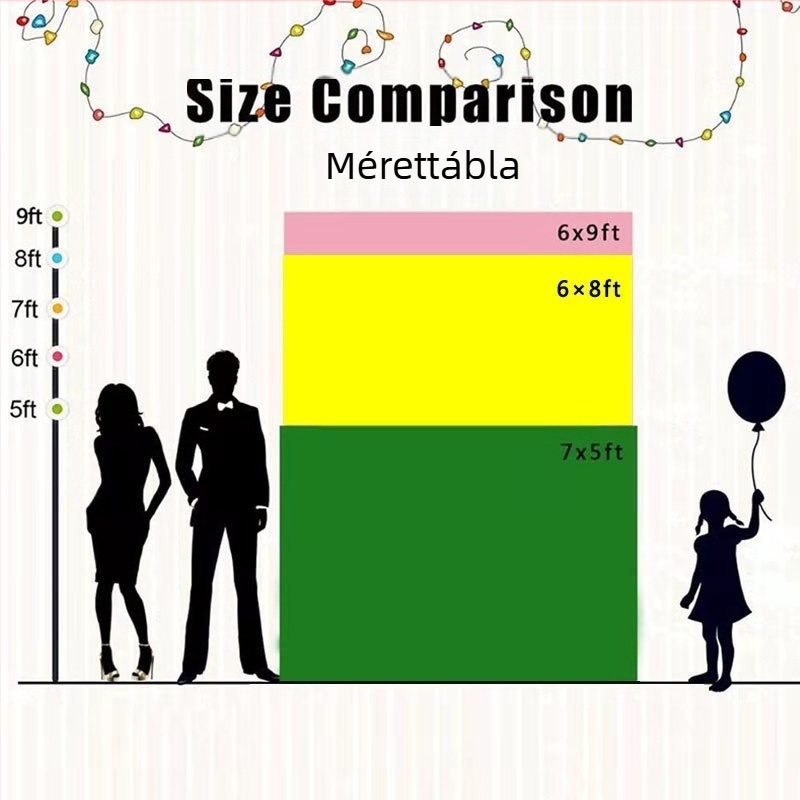 Godzilla témájú fotóháttér — vinil háttér, szcenikus felvételekhez, súly 0,15 kg