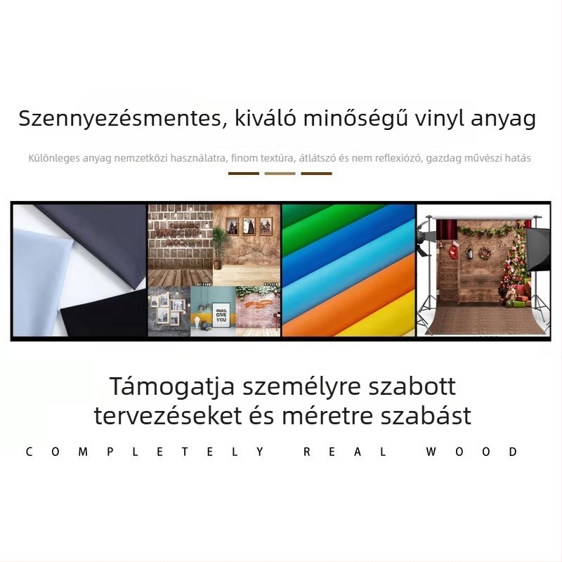 Godzilla témájú fotóháttér — vinil háttér, szcenikus felvételekhez, súly 0,15 kg