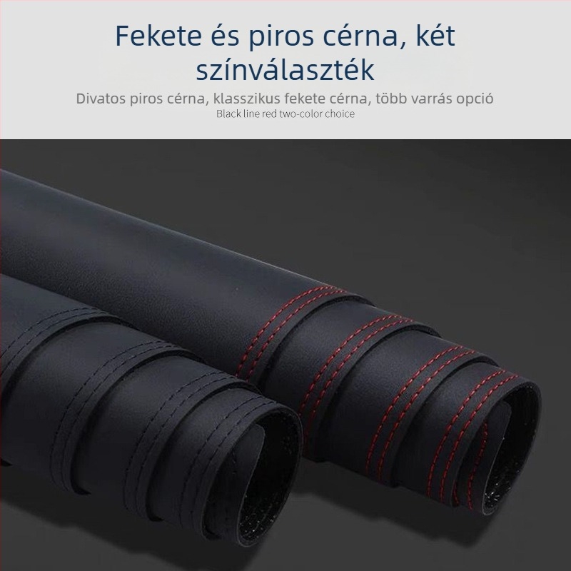 Mikroszálas bőr műszerfal matrac, logó mintával