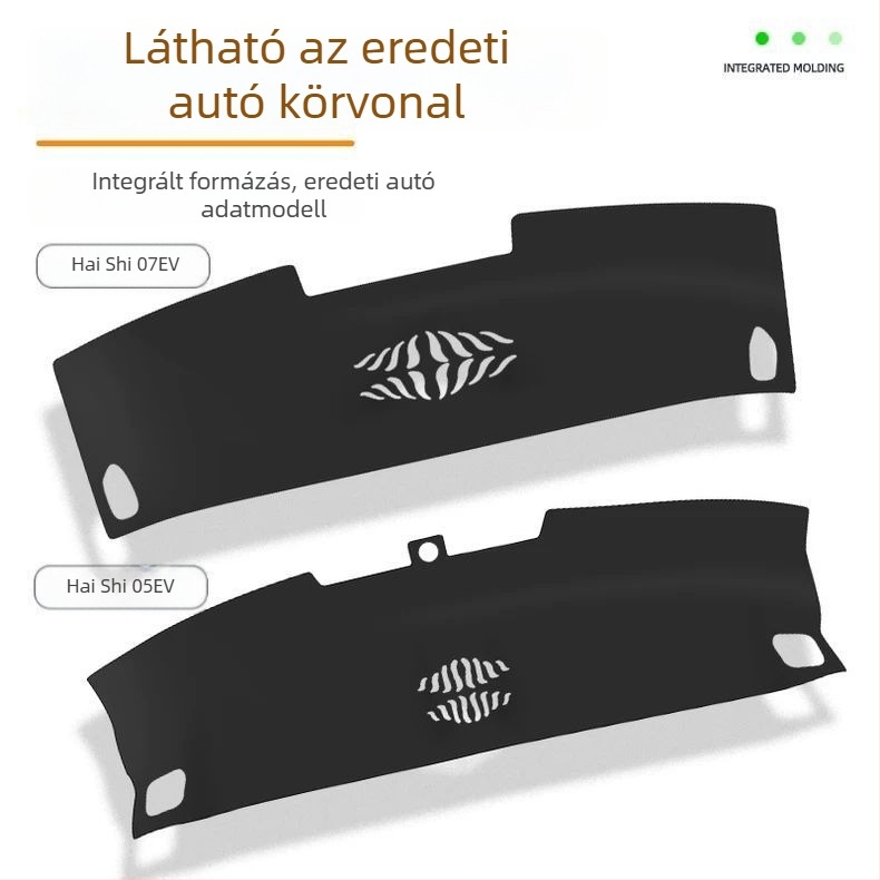 BYD Sealion 05 EV07 Jobbkormányos verzió Központi Konzol Anti-Reflex Párna – ultrafinom bőr, logó nyomtatás, cikkszám 3ZH32082652749