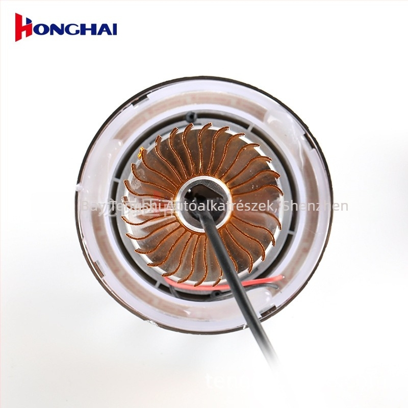 Motorkerékpárba beépített fényszóró angyal- és démon szemekkel, SMD LED, 12V, 11W, 1100LM, IP20