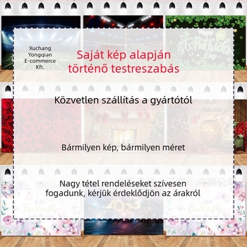 Vinyl háttér gyerekek fotózásához - szceníhoz, márka Qian