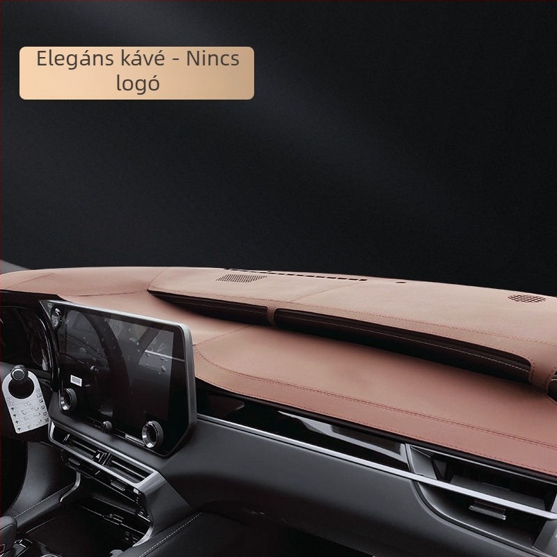 Dashboard mat Lexus ES200/ES300, RX350, NX260, UX300, GX számára — mikroszálas bőr, középkonzol anti‑reflex védő
