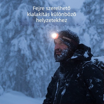LED kempinglámpa erős mágneses tartóval, 6W, 1200mAh újratölthető, hordozható kültéri világítás