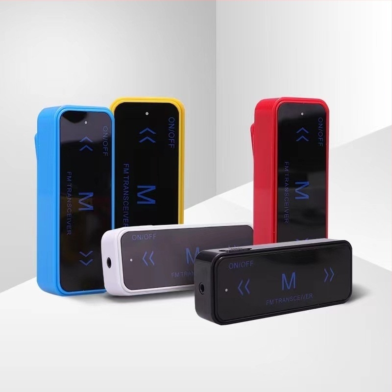 Zerui lavalier intercom, 16 csatorna, 1,5W, hatótávolság 1,5–3 km