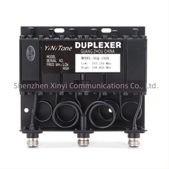SGQ-150X 10W hordozható duplexer VHF Walkie-Talkie átjátszó állomáshoz, 136–174MHz, sávszélesség ±100kHz