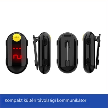 Henrida fülhorgos walkie-talkie, porálló, lítium akkumulátor, elméleti hatótáv 1,5–3 km