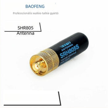 Baofeng SRH805S antenna kézibeszélőhöz – UV két részes, 1,5–3 km hatótávolság, elem nélkül, zaj elleni