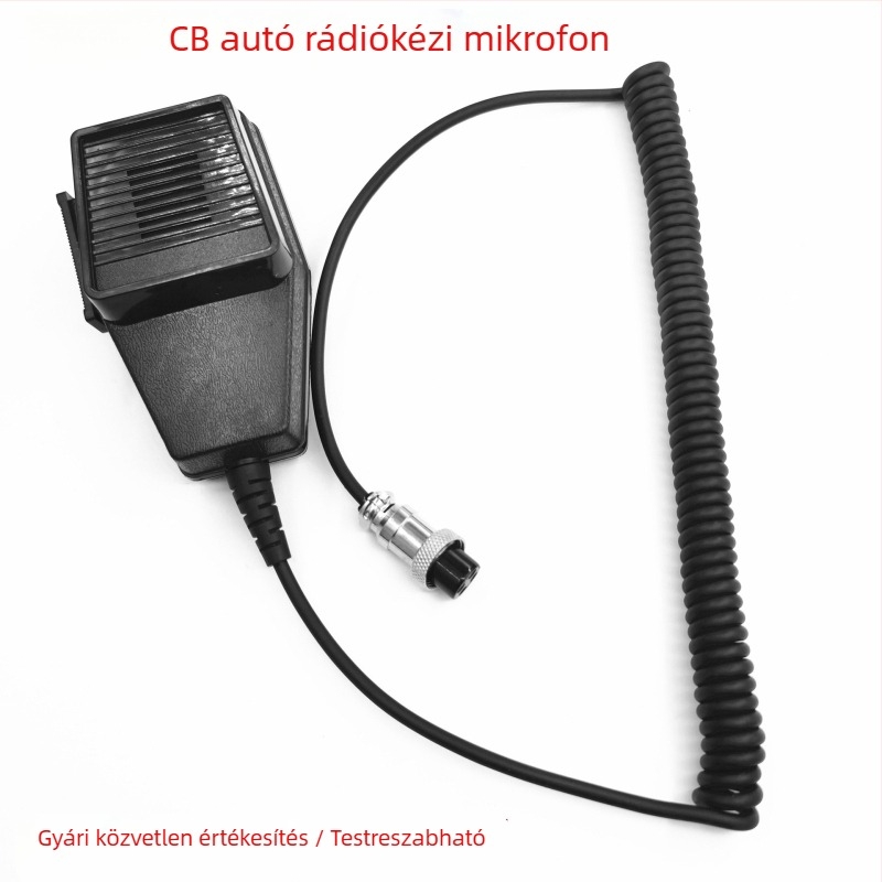 CB autó mikrofon rögzítő tartozék porálló, kompatibil PR240 PR245 PR350 PR375 PR550 PR3000, frekvenciasáv 10–50 km