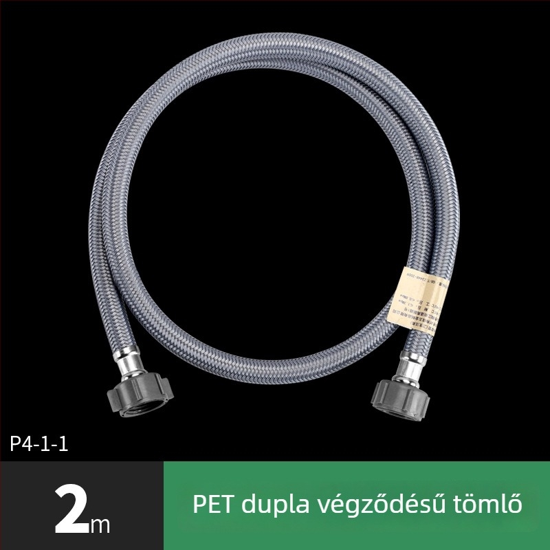 PET szövött tömlő menetes csatlakozással, anyag PET, nominális nyomás 1, márka Hongying