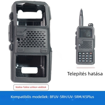 Yintalk szilikon védőtok Baofeng UV-5RH/UV-5RM/K5Plushoz – ütésálló védelem