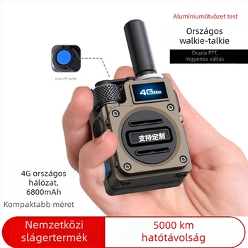 Tianhong G8 professzionális kézi rádióadó-vevő, 400–470 MHz, 16 csatorna, 10–25 W, akár 5000 km, 3,6–4,2 V