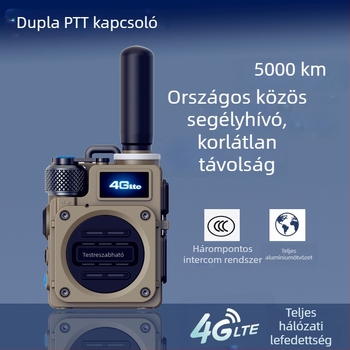 Tianhong G8 professzionális kézi rádióadó-vevő, 400–470 MHz, 16 csatorna, 10–25 W, akár 5000 km, 3,6–4,2 V