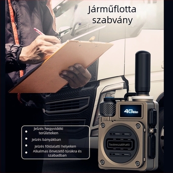 Tianhong G8 professzionális kézi rádióadó-vevő, 400–470 MHz, 16 csatorna, 10–25 W, akár 5000 km, 3,6–4,2 V