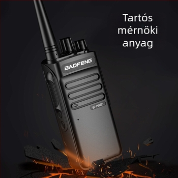 Baofeng BF-6600 professzionális nagy teljesítményű kézi rádió, 400-470 MHz, 5W, 16 csatorna, 7.4V, 180 perc akkumulátor-élettartam