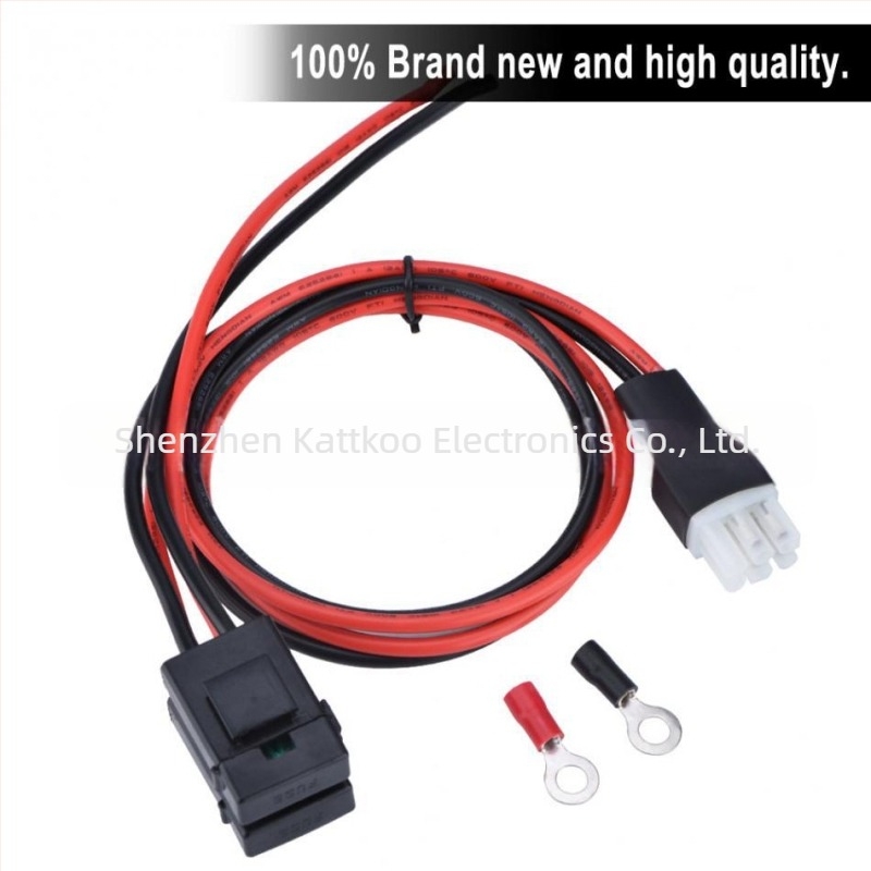 HF rádiók tápkábel – Ding Hong 857, kompatibil FT-857D, FT-897D, IC-725A, IC-706, IC-78