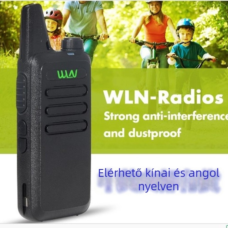 KD-C1 kézibeszélő adó-vevő | 400-470 MHz | 5W | 16 csatorna | 3-5 km hatótáv | Li-ion 1500 mAh | ütésálló | 3.7V