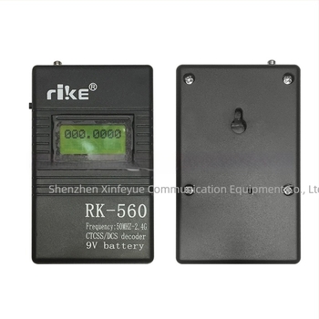 YIDATON RK560 Walkie-Talkie frekvencia mérő, analóg alaptónus és digitális némítás