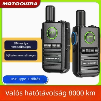 Motorkerékpár interkom – nagy teljesítményű, kompakt kültéri flottárendszer; hatótávolság >50 km; LiPo akkumulátor; porálló.