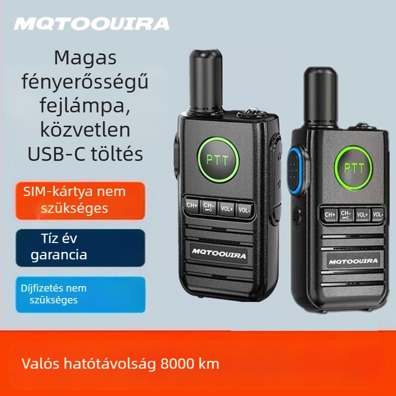 Motorkerékpár interkom – nagy teljesítményű, kompakt kültéri flottárendszer; hatótávolság >50 km; LiPo akkumulátor; porálló.