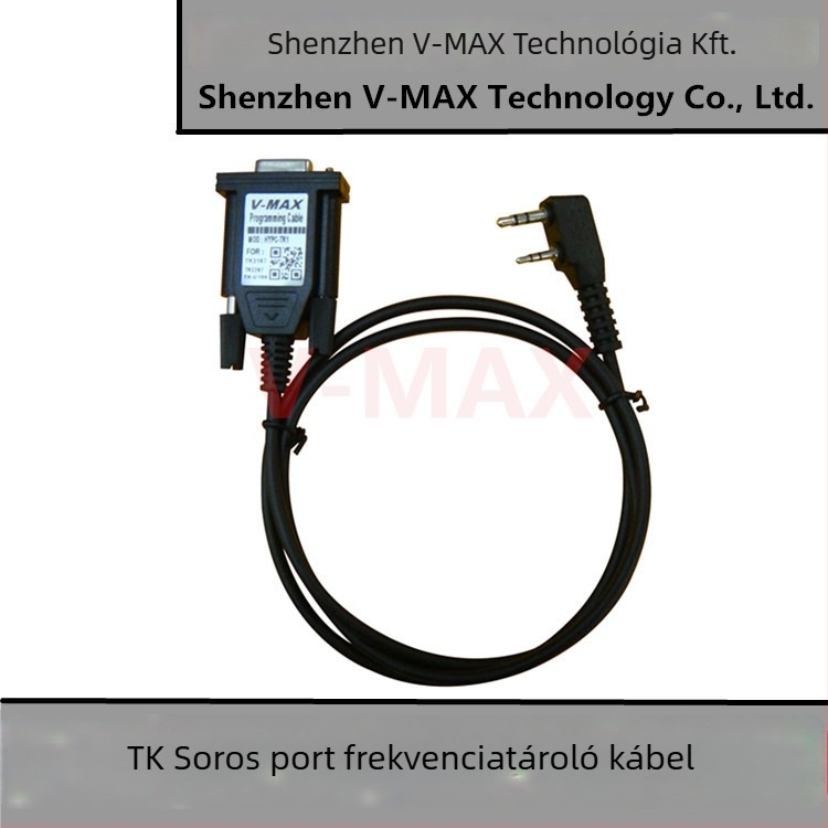 TK soros portú frekvencia-programozó kábel | Hongyin | Modell: TK serial port write frequency cable | Kompatibilis BF888S, BF-UV5R