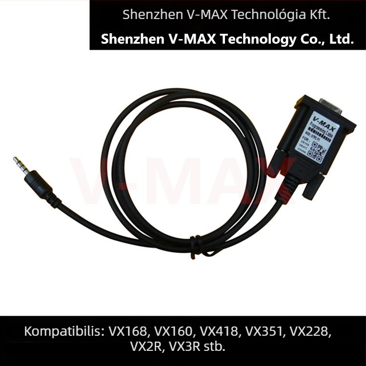 TK soros portú frekvencia-programozó kábel | Hongyin | Modell: TK serial port write frequency cable | Kompatibilis BF888S, BF-UV5R