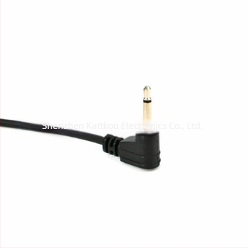 Ding Hong 3,5 mm-es fülhallgató légcsővel Walkie-Talkie-hoz, 200 cm kábel