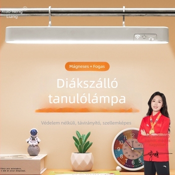 Fali lámpa az ágy mellé kollégiumban, 6W, 5V, érintéses kapcsoló, beépített akkumulátor