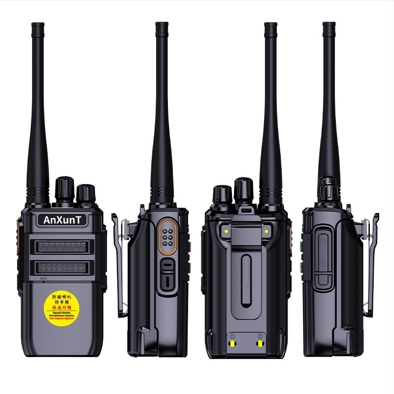 Kézi Walkie-Talkie, kültéri nagy teljesítmény (3–5 km hatótáv, 16 csatorna, anti-interferencia)